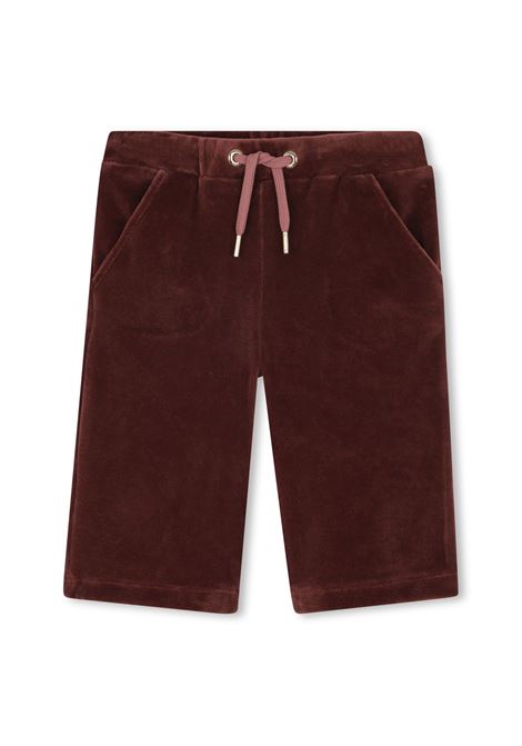Tuta sportiva con zip e logo ricamato CHLOE' KIDS | C20722958